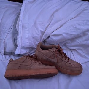BRAND NEW wheat air force 1